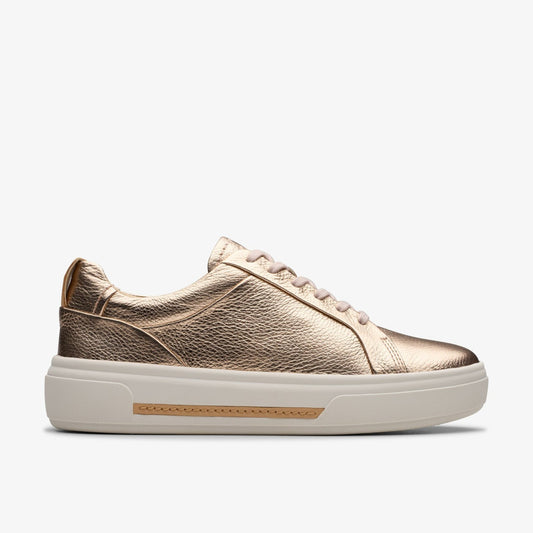 Hollyhock Walk Copper Metallic Clarks Women