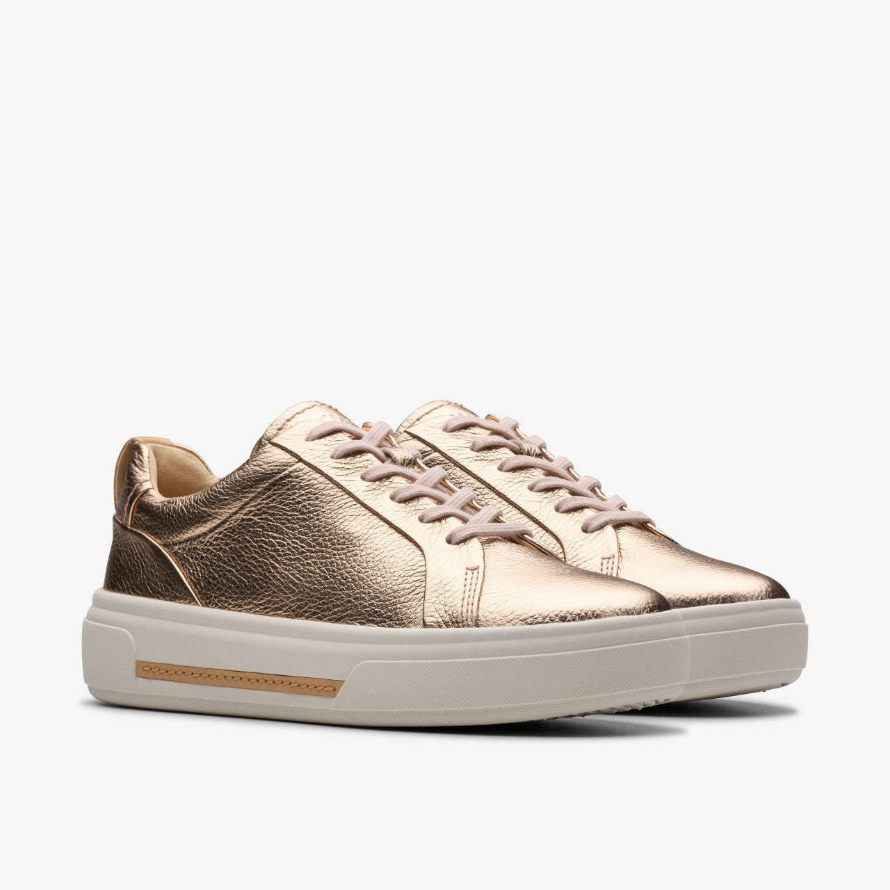 Hollyhock Walk Copper Metallic Clarks Women
