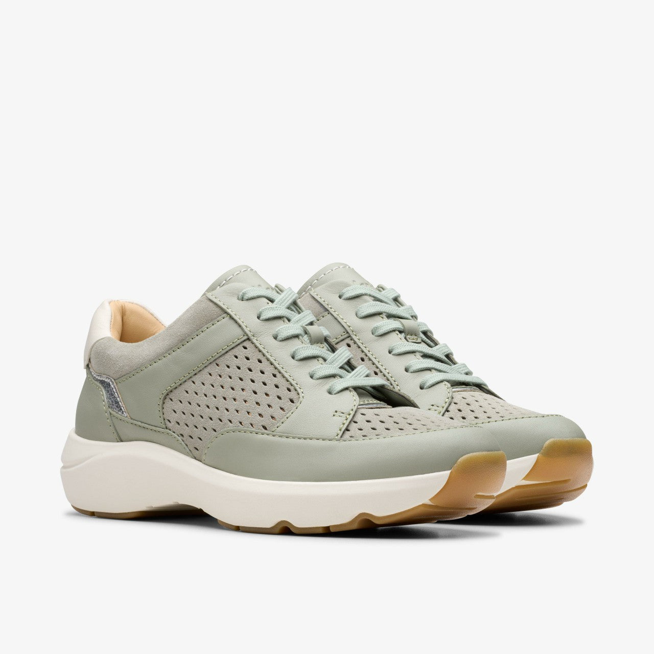 Tivoli Walk Light Green Clarks Women