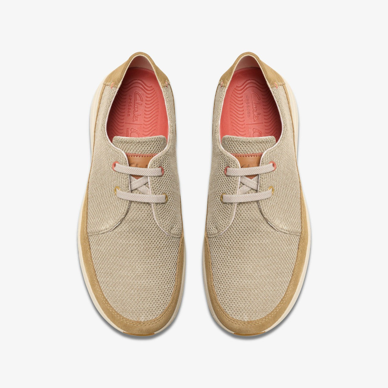 Easeway Lace Sand Combination Clarks Men