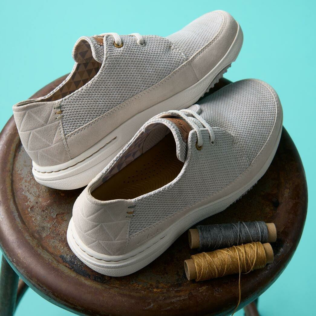 Easeway Lace White Combination Clarks Men