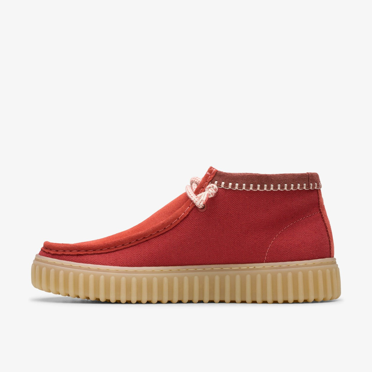 Torhill Hi Red Combination Clarks Men