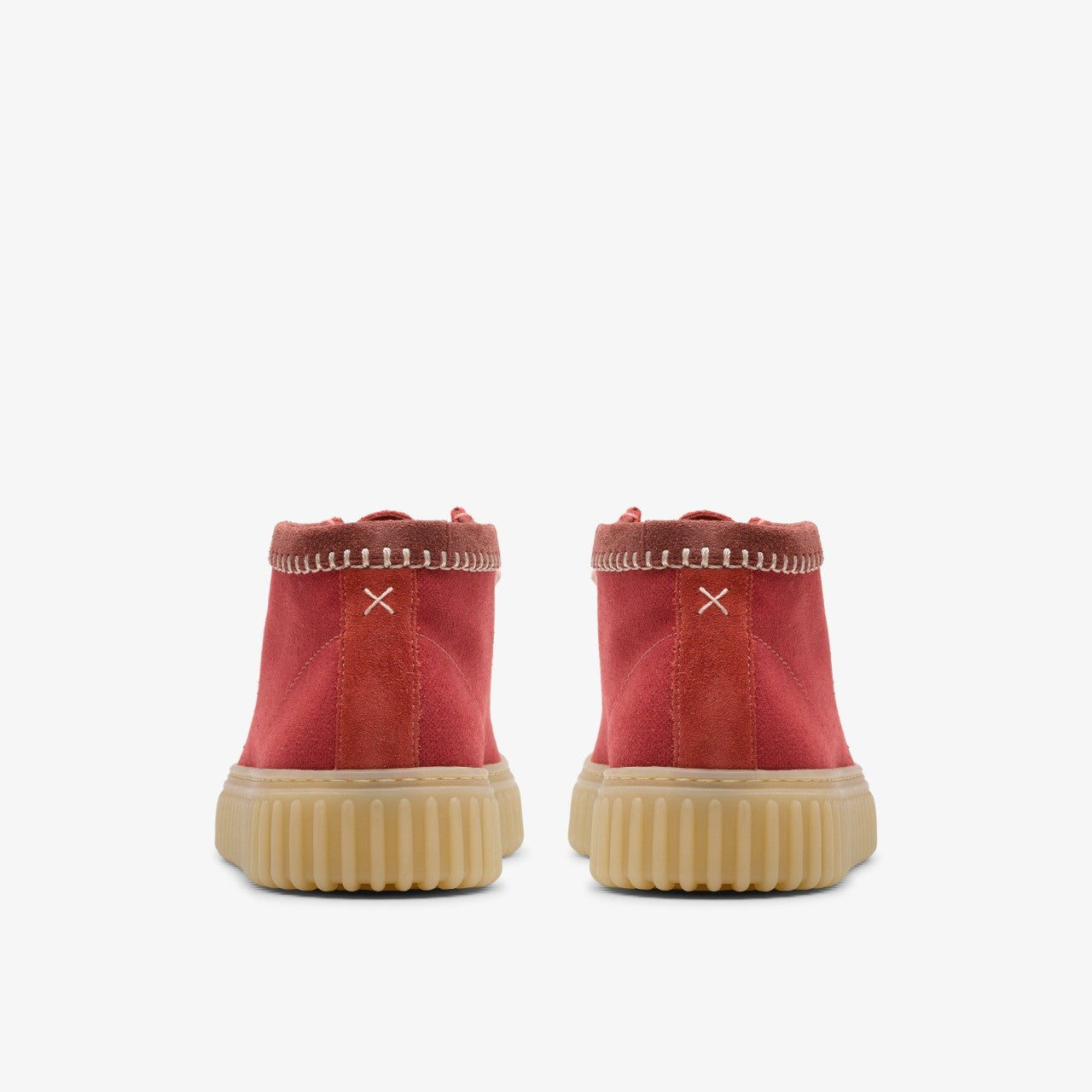 Torhill Hi Red Combination Clarks Men