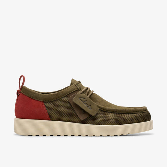Wallabee FTR 2 Lo Olive Combination Clarks Men