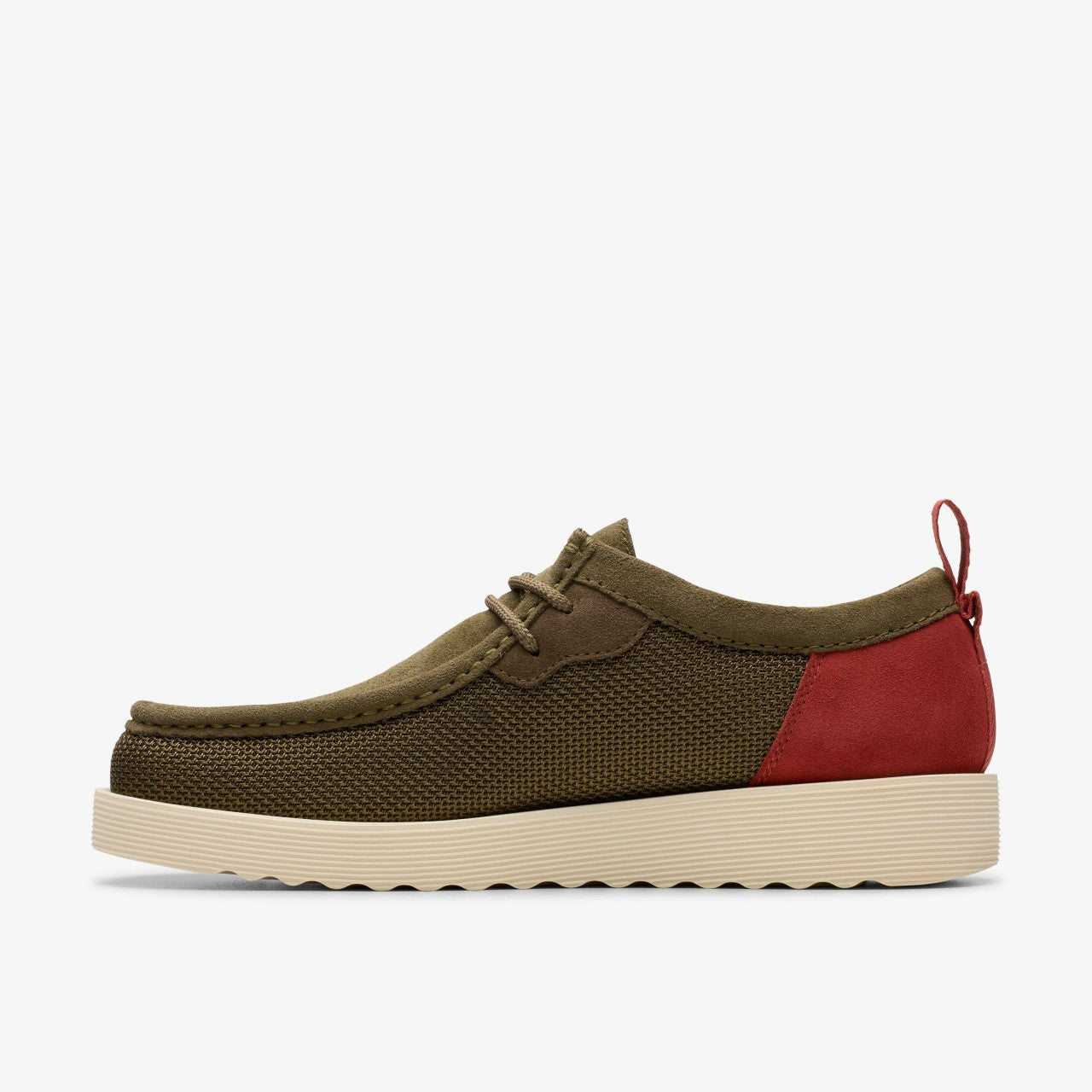 Wallabee FTR 2 Lo Olive Combination Clarks Men