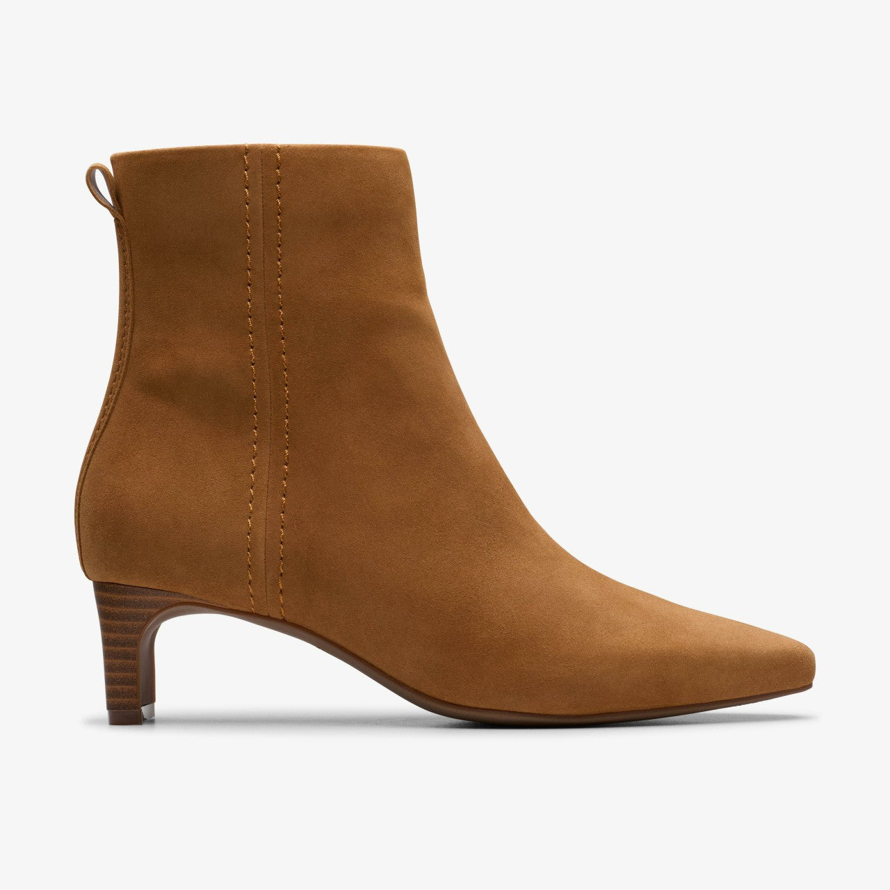 Edina Up Tan Suede Clarks Women