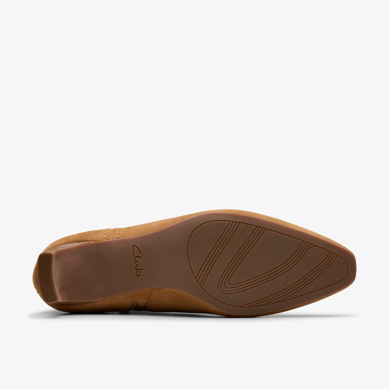 Edina Up Tan Suede Clarks Women