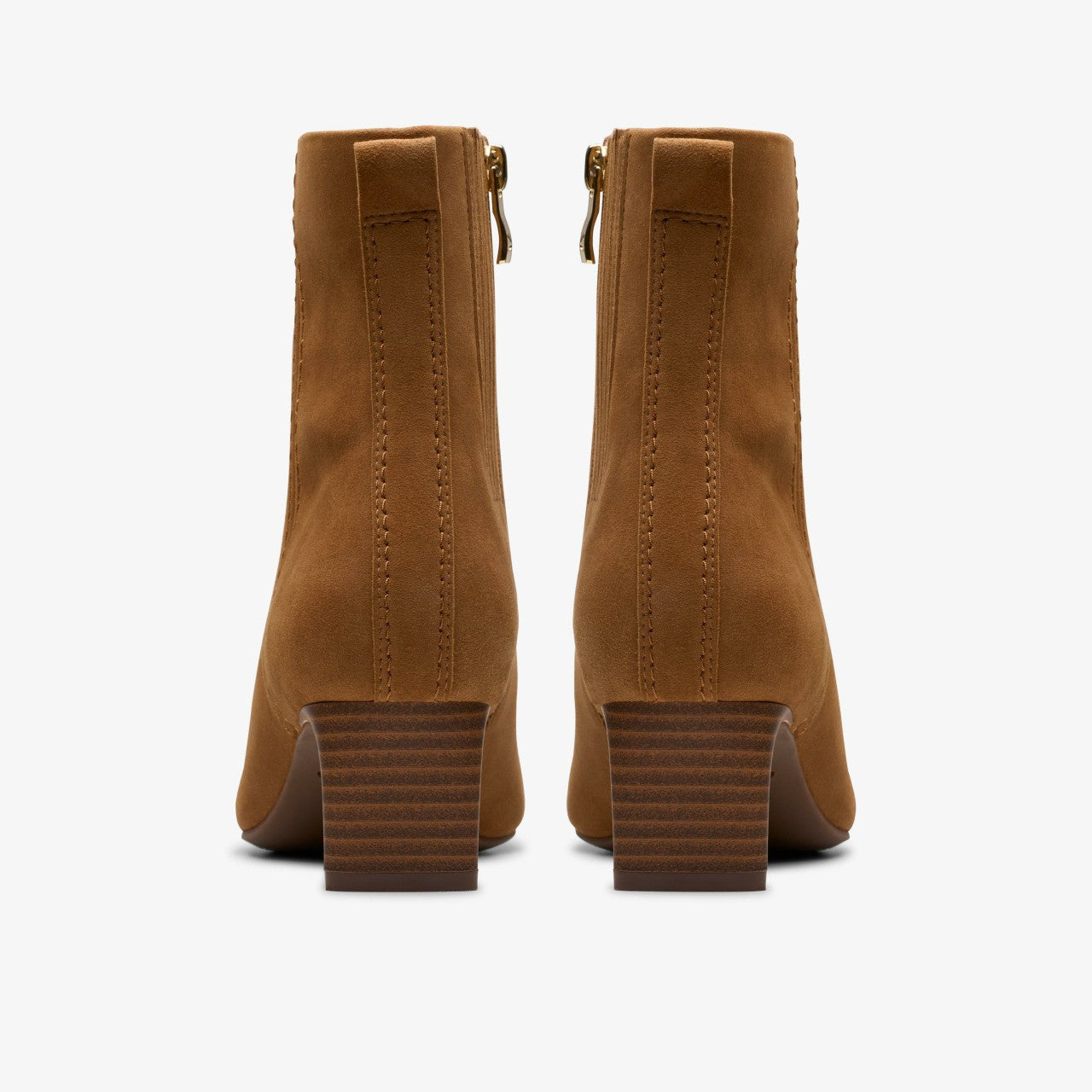 Edina Up Tan Suede Clarks Women