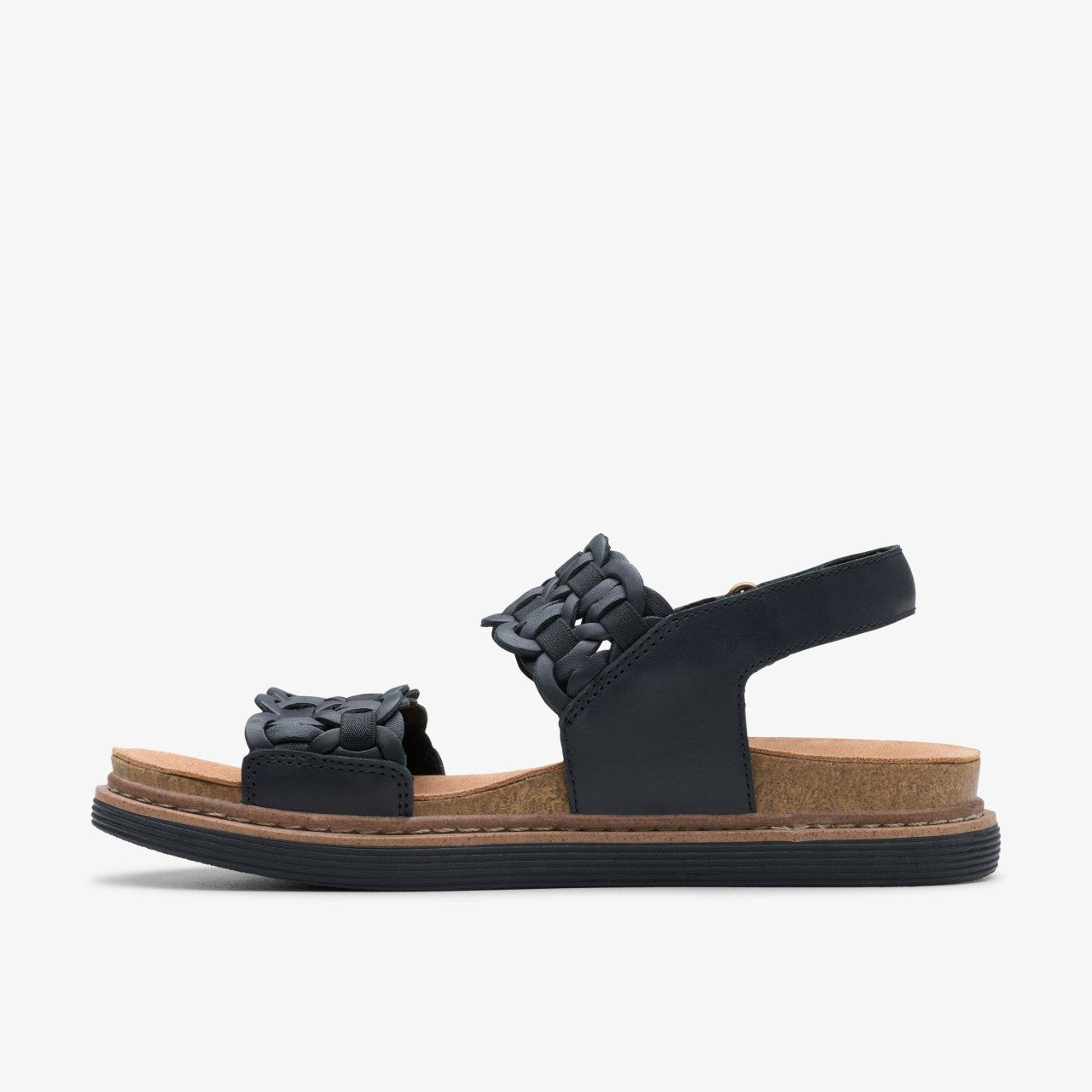 Arwell Glide Black Combination Clarks Women