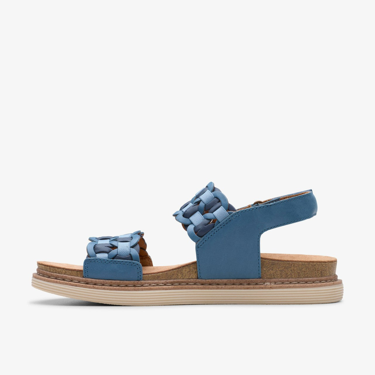 Arwell Glide Blue Combination Clarks Women
