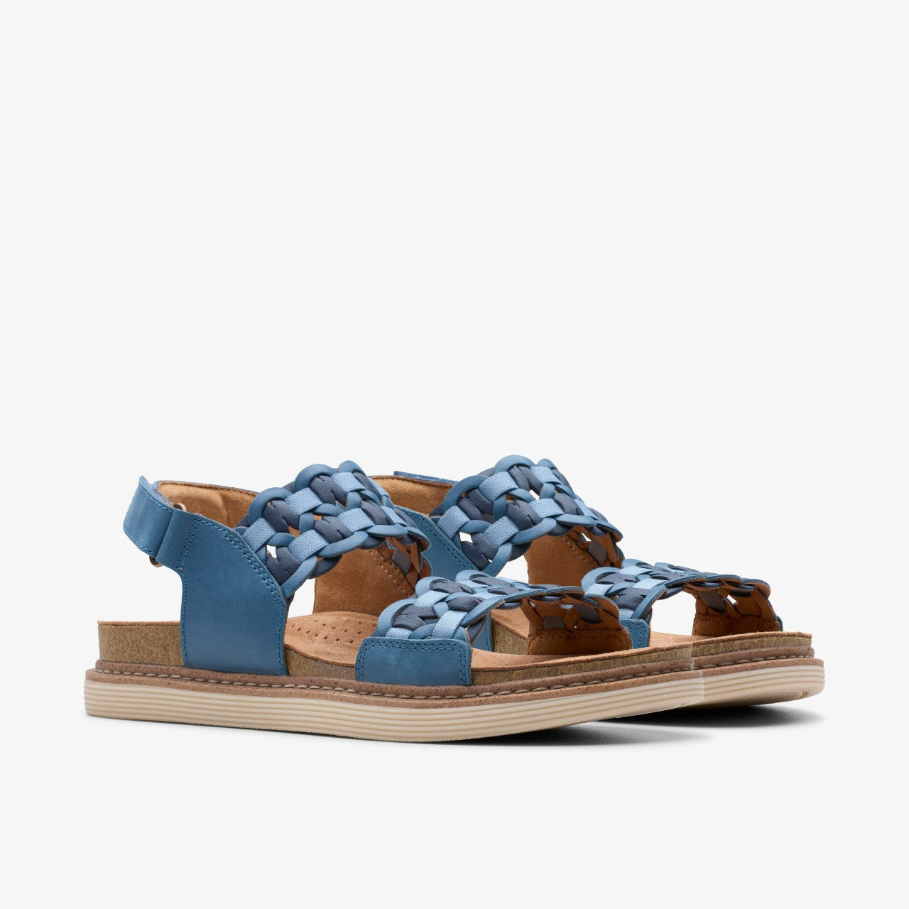 Arwell Glide Blue Combination Clarks Women