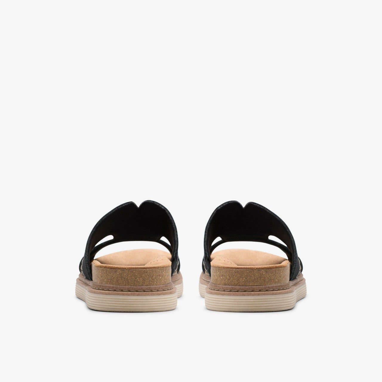 Arwell Walk Black Nubuck Clarks Women
