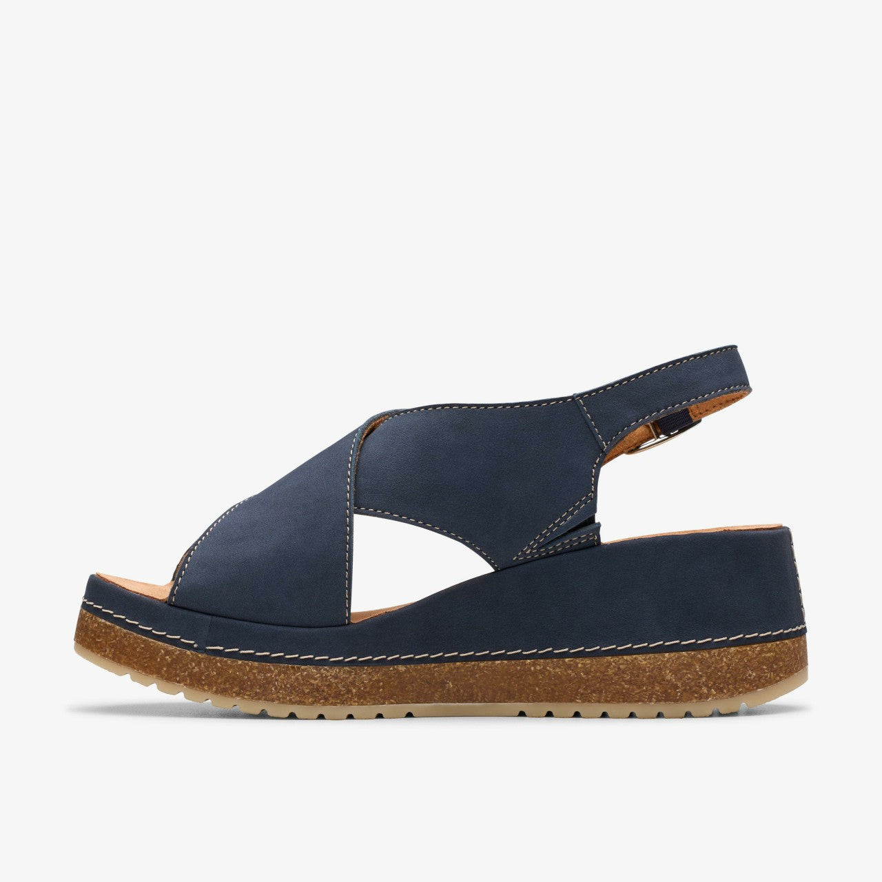 Kassanda Step Navy Nubuck Clarks Women