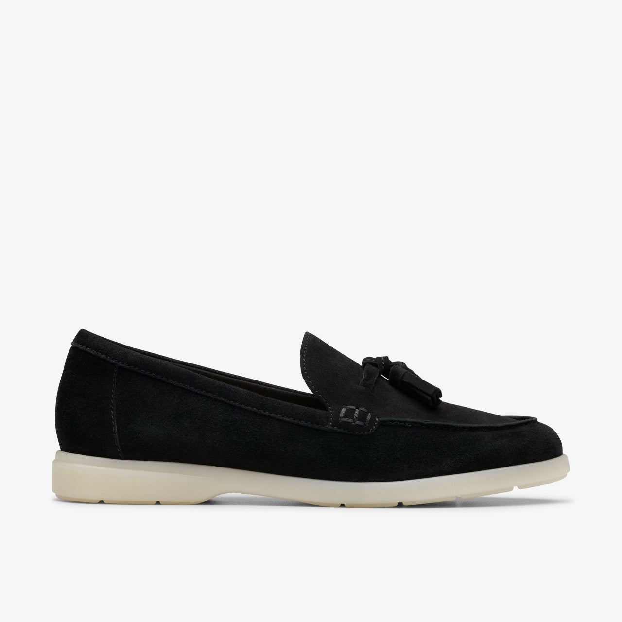 Narini Edge Black Suede Clarks Women