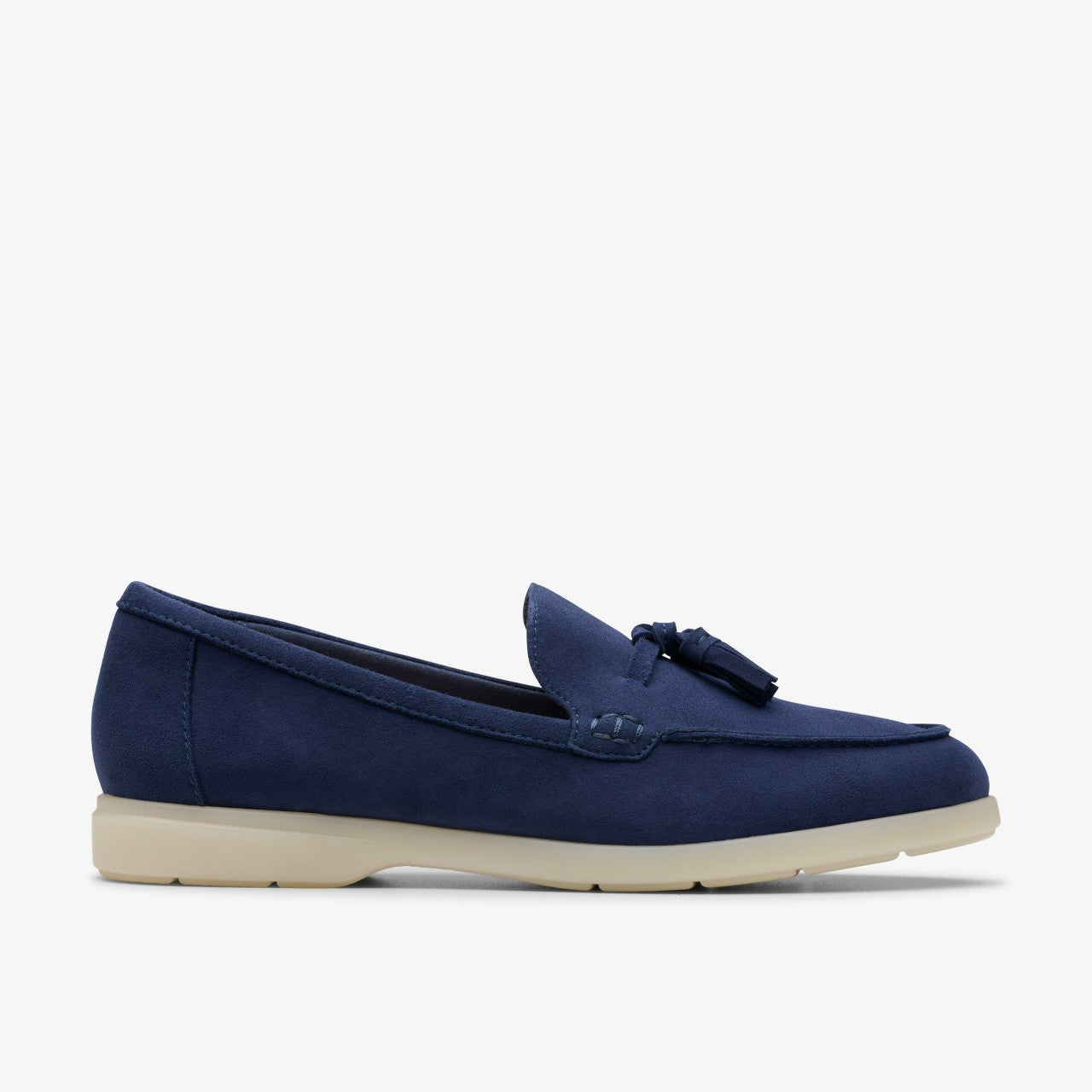 Narini Edge Navy Suede Clarks Women