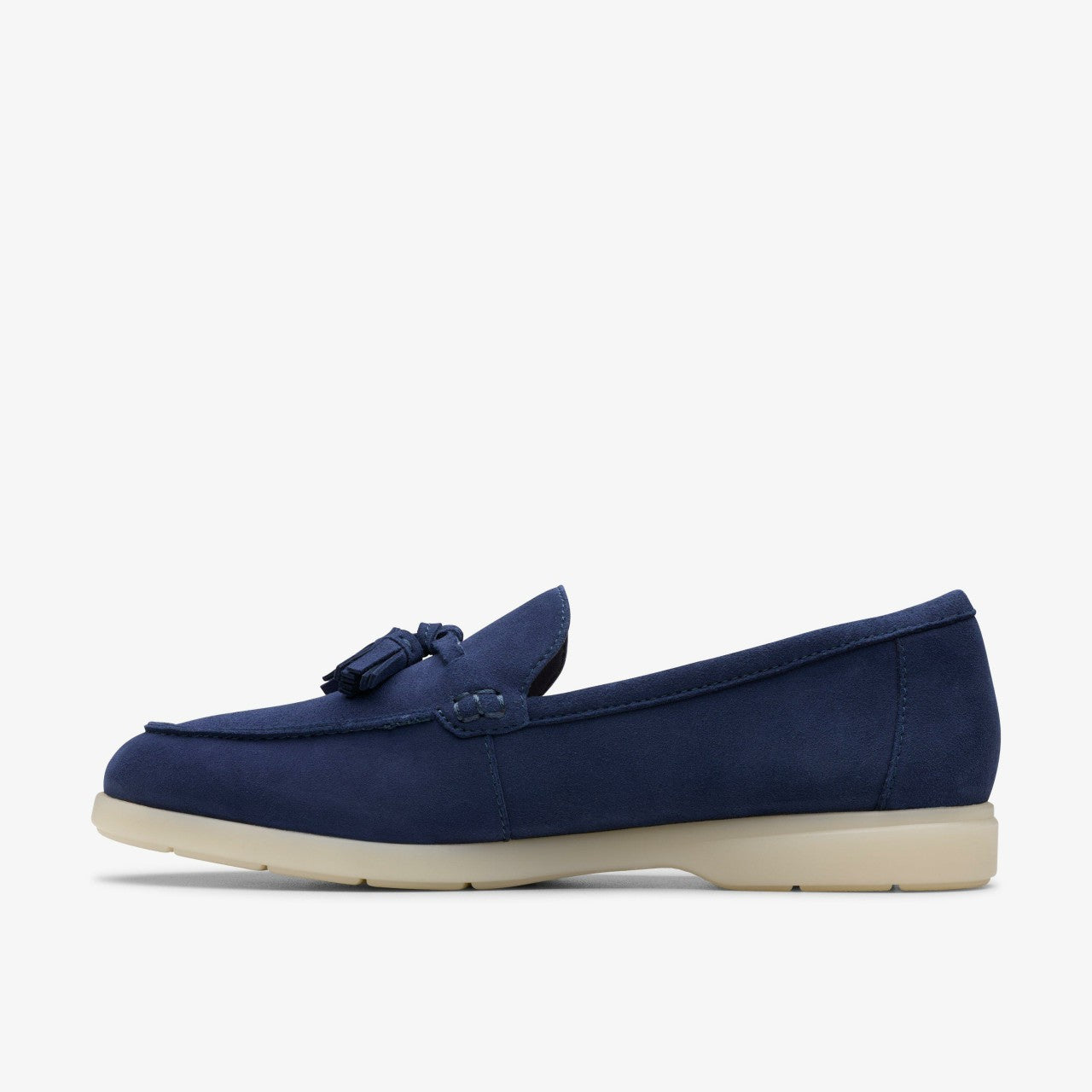 Narini Edge Navy Suede Clarks Women