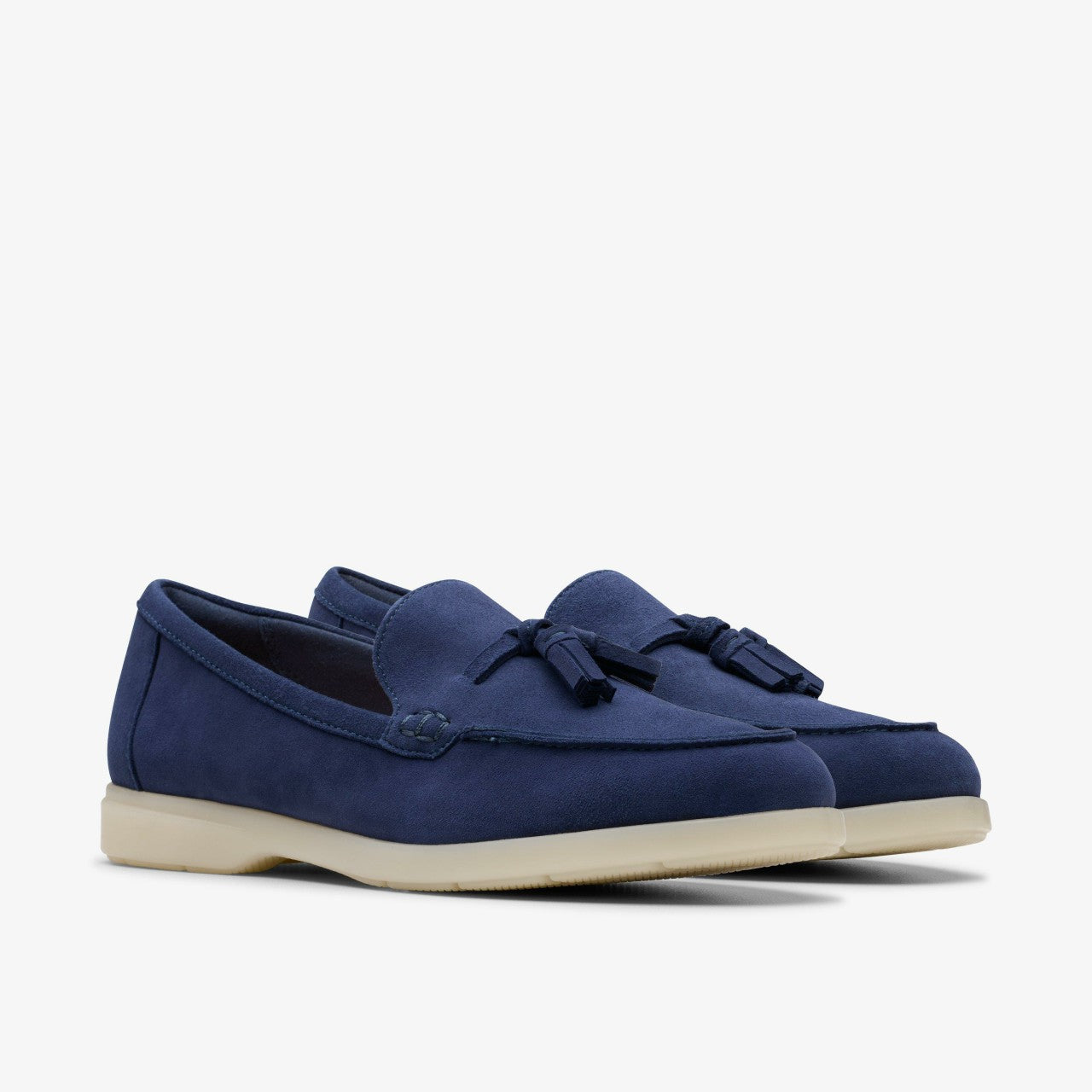 Narini Edge Navy Suede Clarks Women