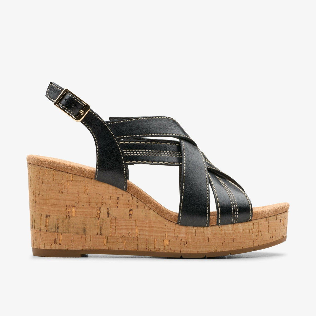 Sabina Sling Black/Black Clarks Women
