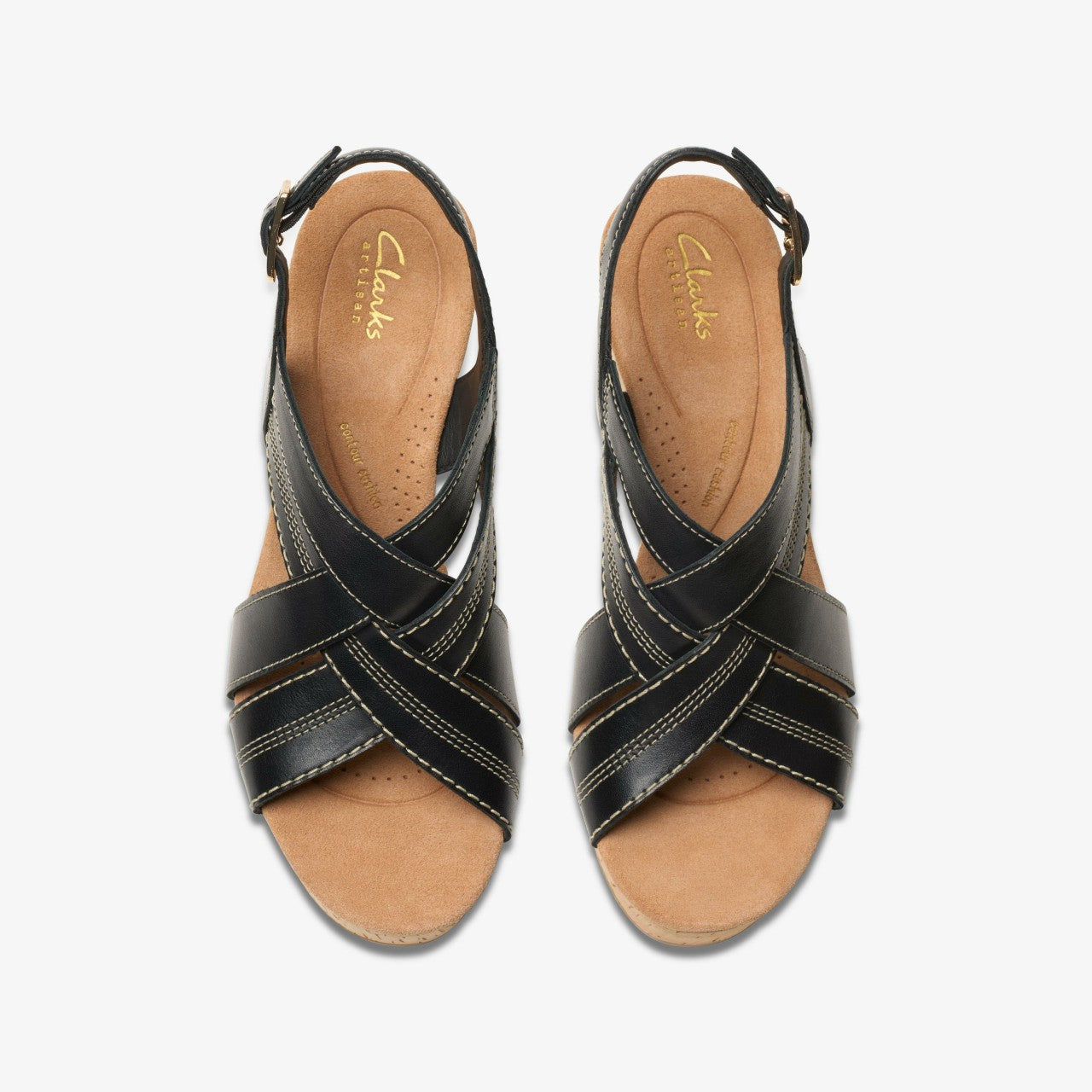 Sabina Sling Black/Black Clarks Women
