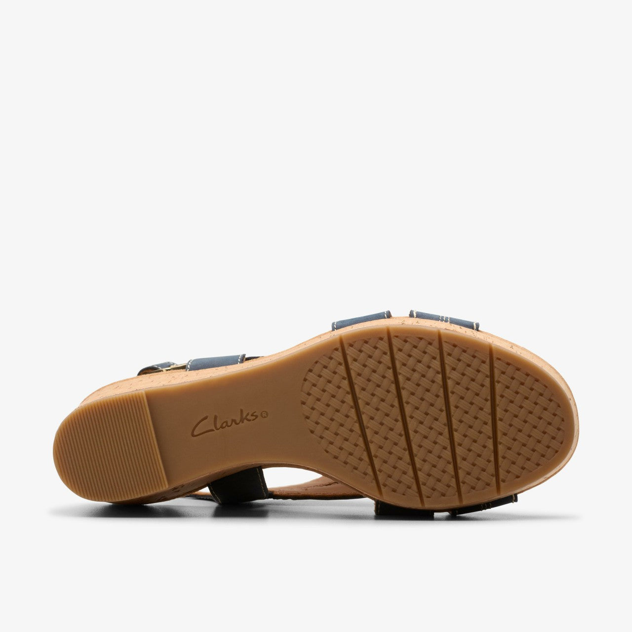 Sabina Sling Navy Nubuck Clarks Women