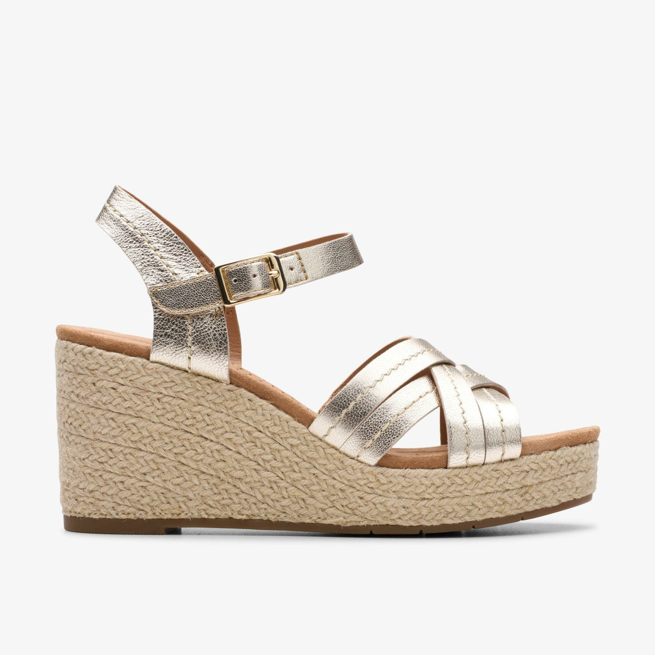 Sabina Strap Champagne Clarks Women