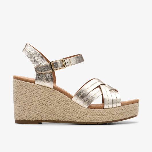 Sabina Strap Champagne Clarks Women