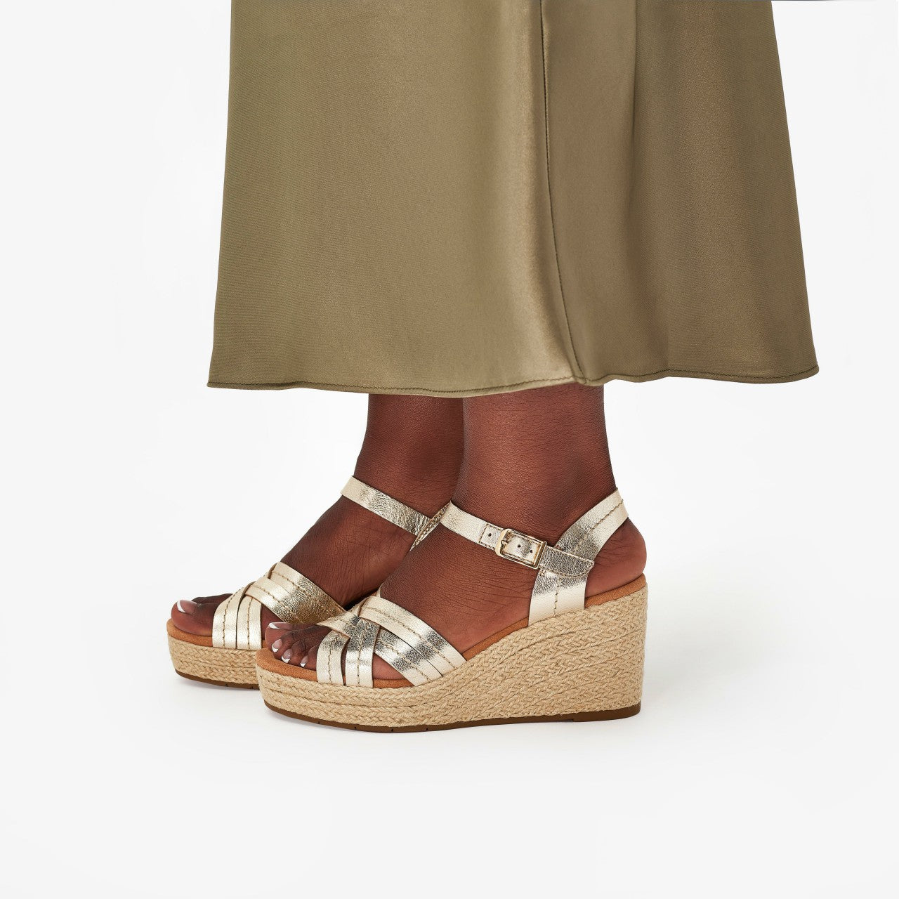 Sabina Strap Champagne Clarks Women