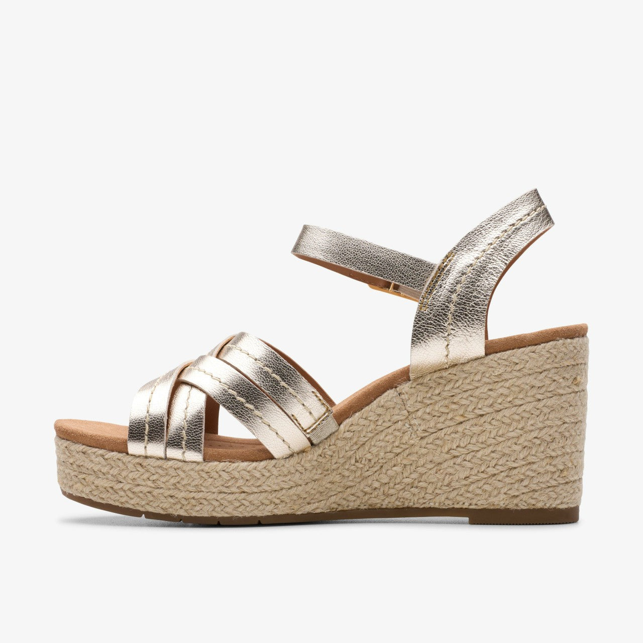 Sabina Strap Champagne Clarks Women