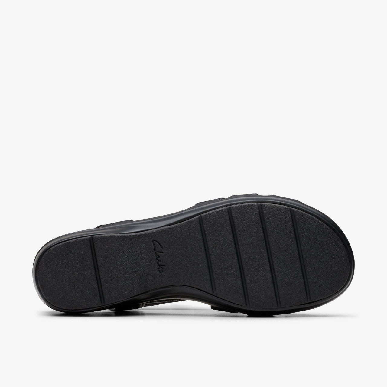 Tuleah Cross Black Leather Clarks Women