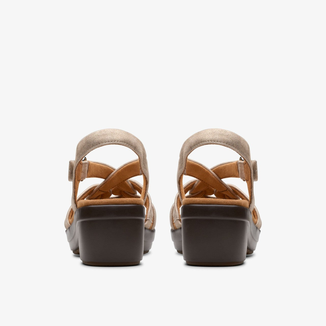 Tuleah Cross Metallic Leather Clarks Women