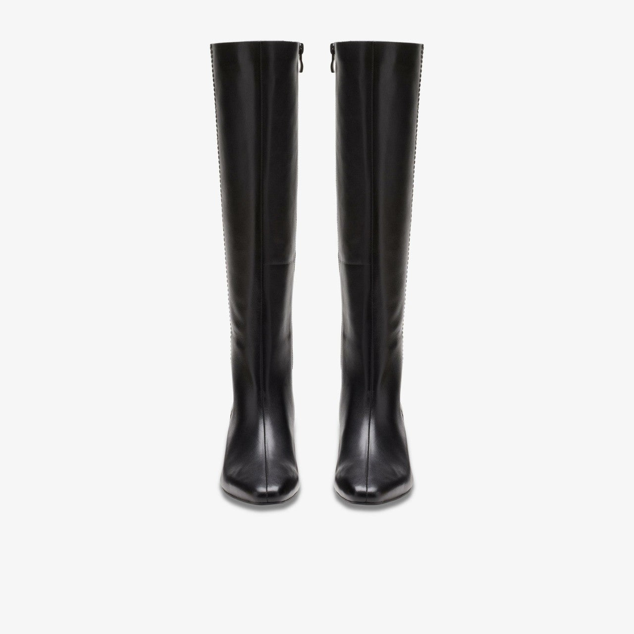 Edina Tall Black Leather Clarks Women
