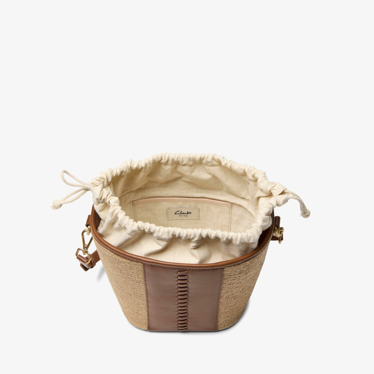 Summery Mini Tan Leather Clarks Women