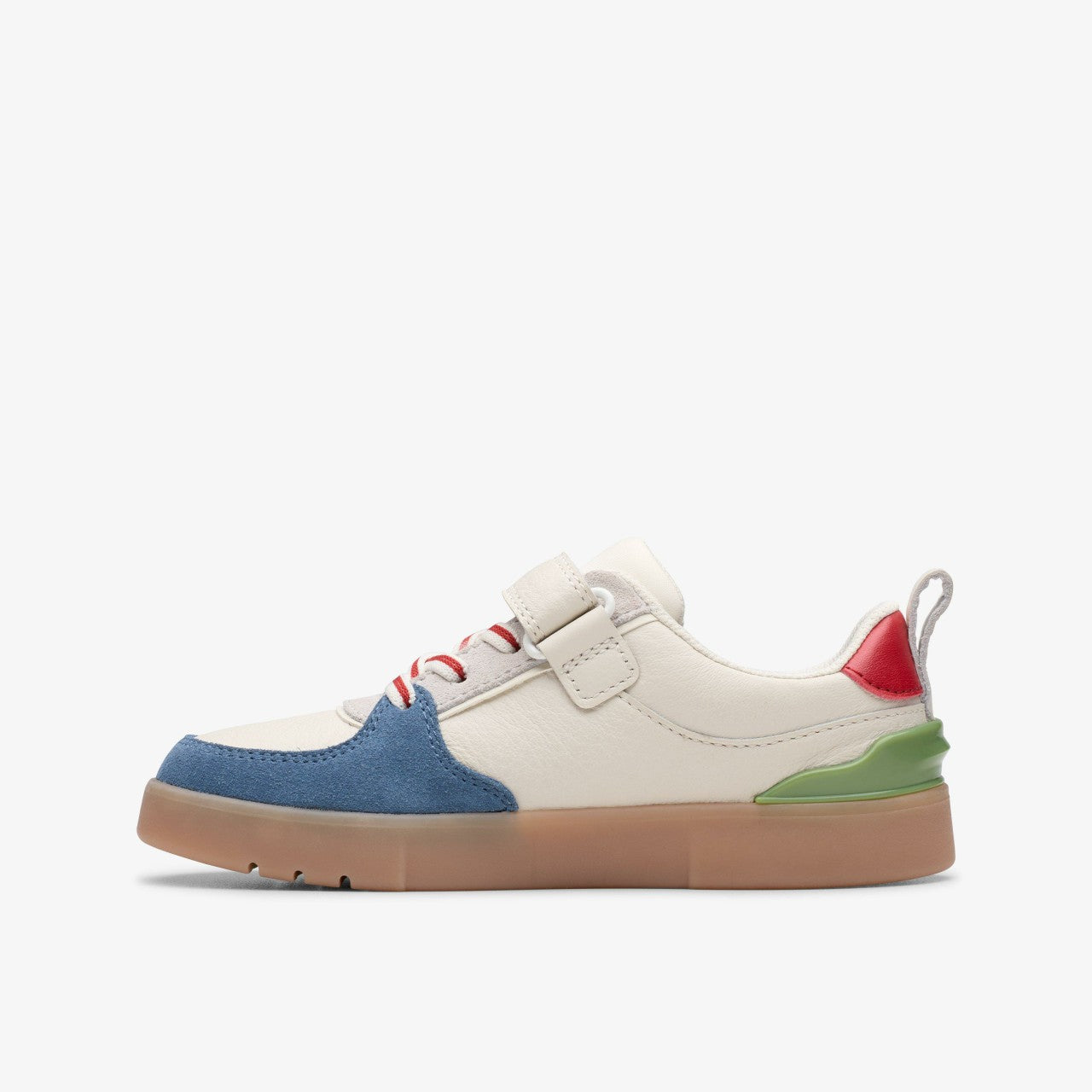Oslo Vibe Kid White/Blue Clarks Kids
