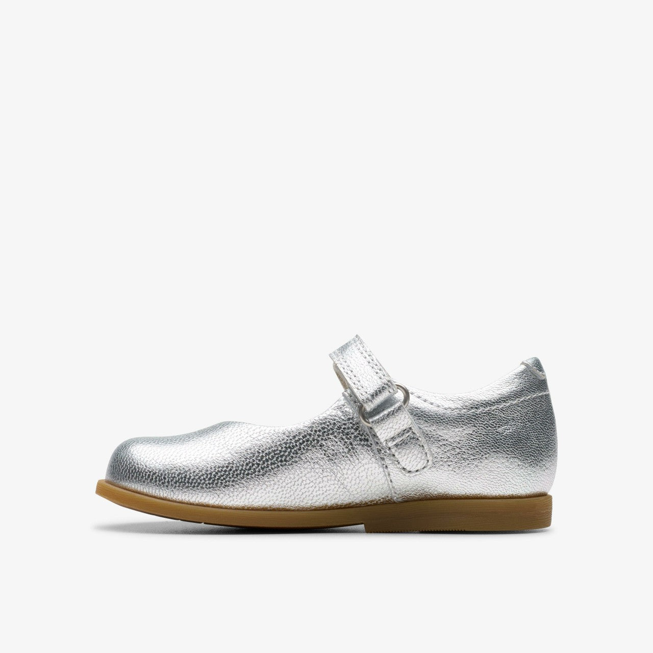 Drew Tap Toddler Silver Metallic Clarks Kids