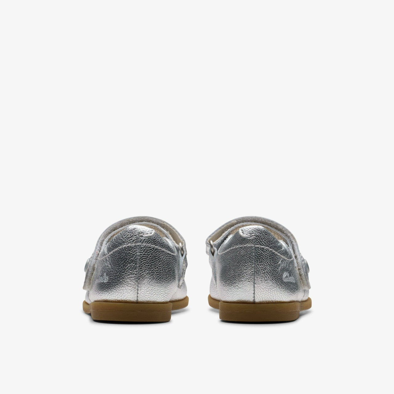 Drew Tap Toddler Silver Metallic Clarks Kids