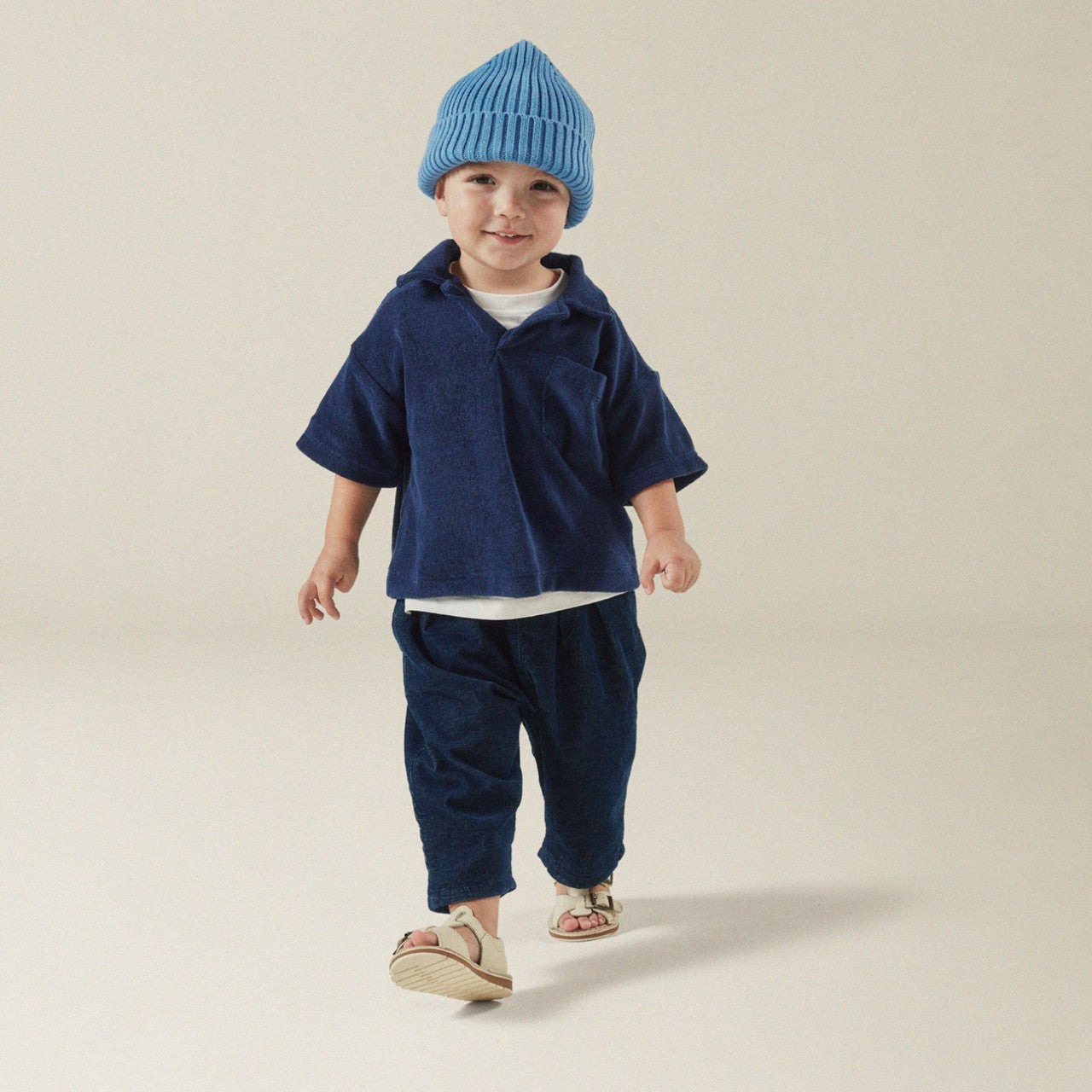 Playsun RF Toddler Off White Leather Clarks Kids