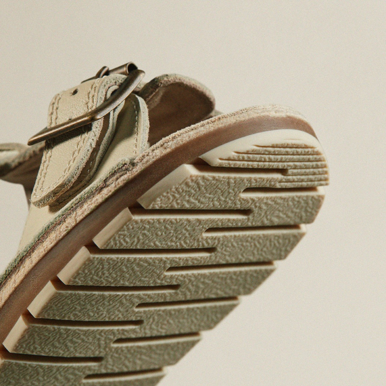 Playsun RF Toddler Off White Leather Clarks Kids