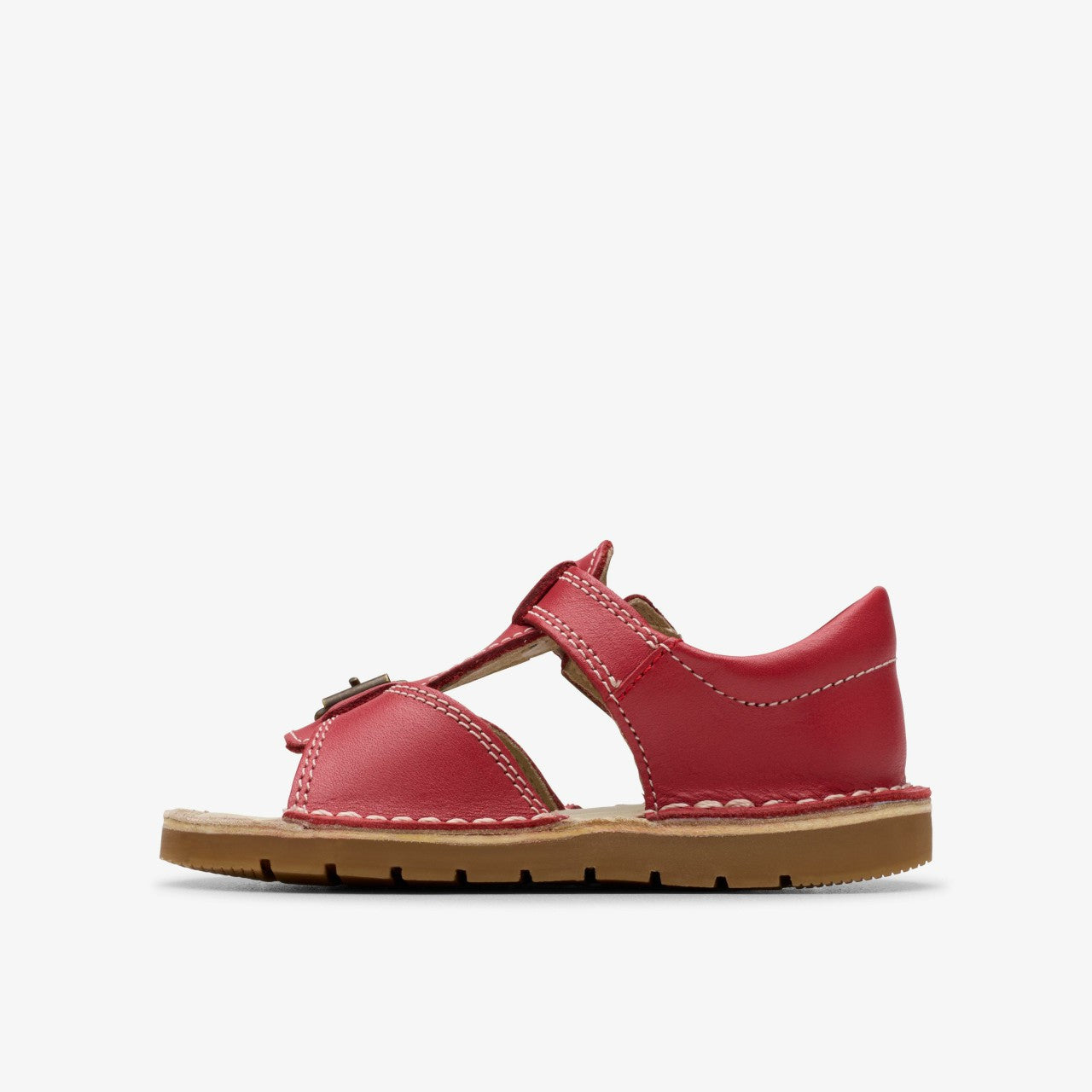 Playsun Toddler Red Leather Clarks Kids