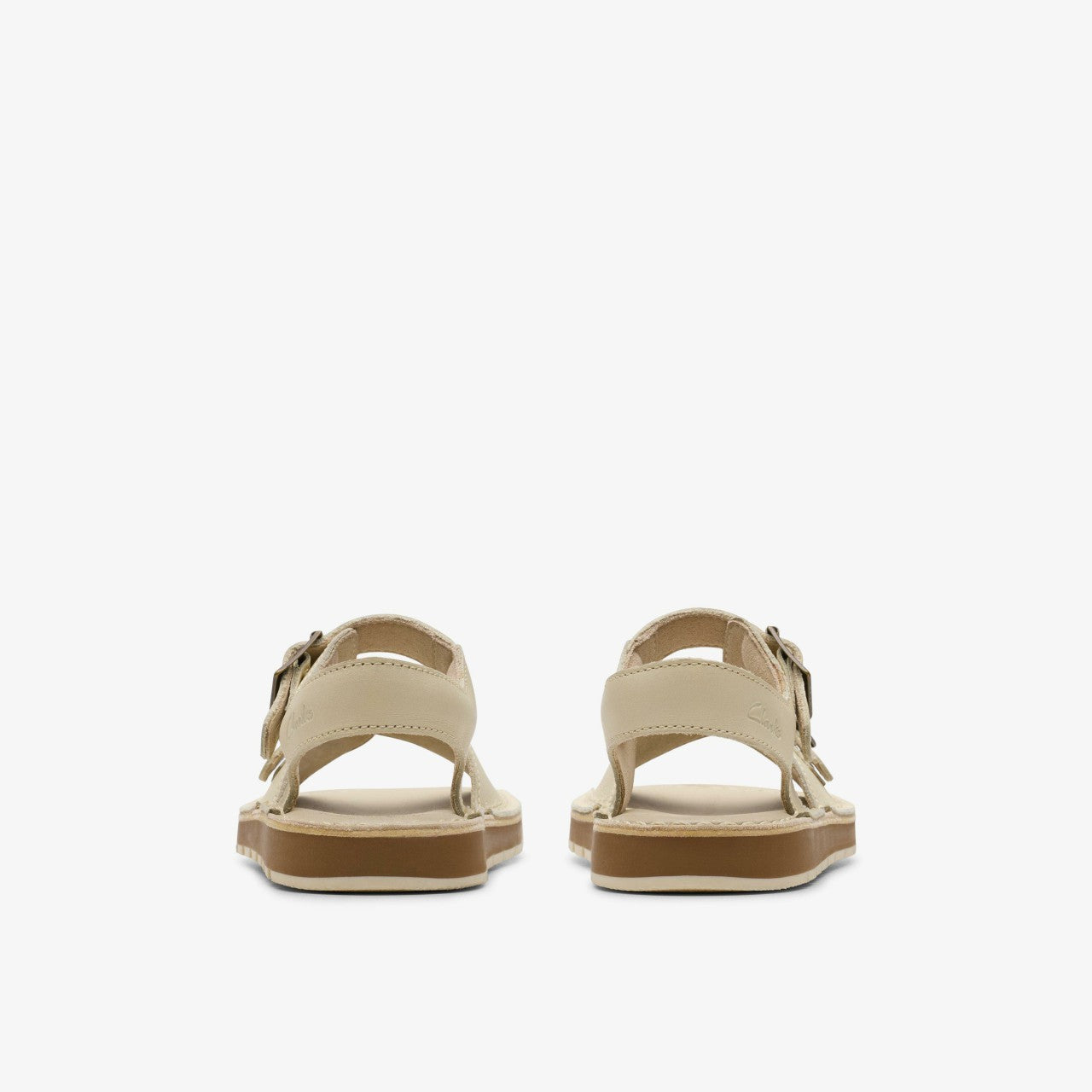 Playsun Kid Off White Leather Clarks Kids