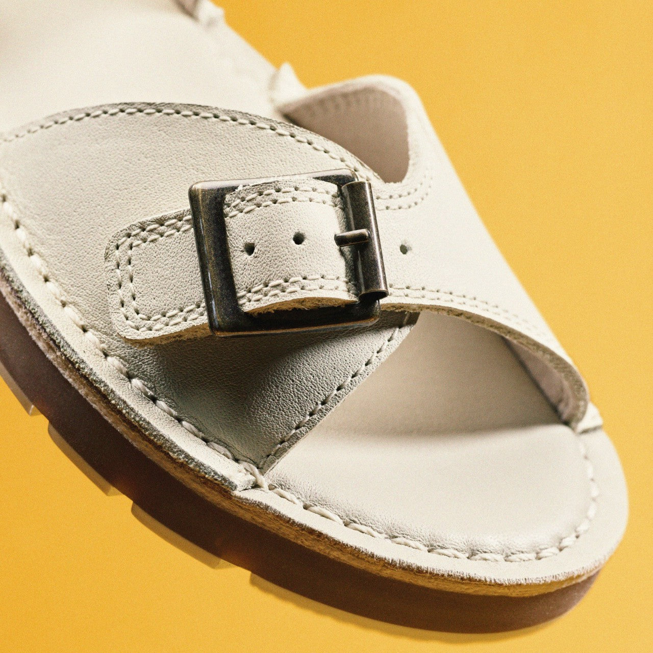 Playsun Kid Off White Leather Clarks Kids