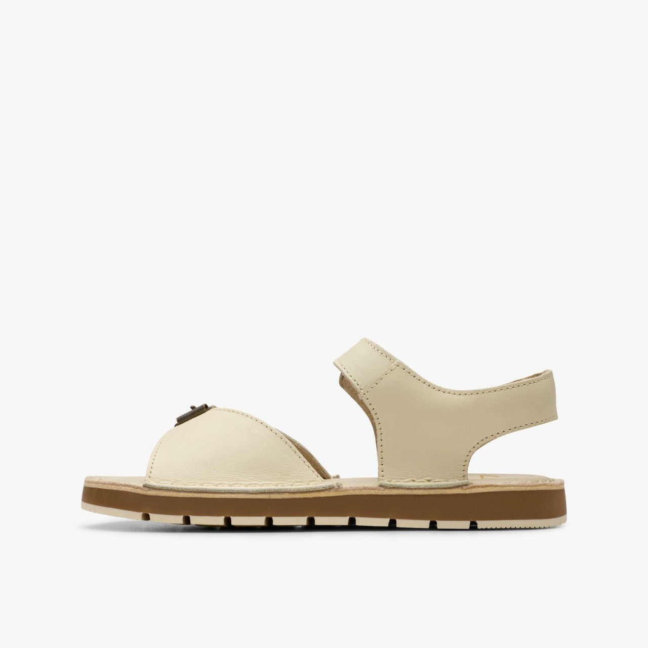 Playsun Kid Off White Leather Clarks Kids
