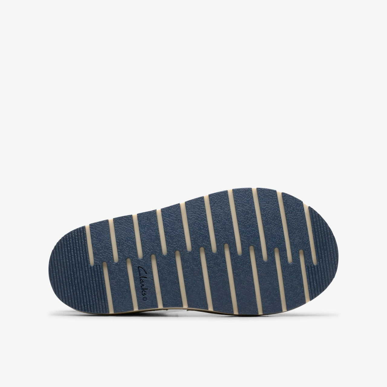 Playsun Kid Navy Leather Clarks Kids
