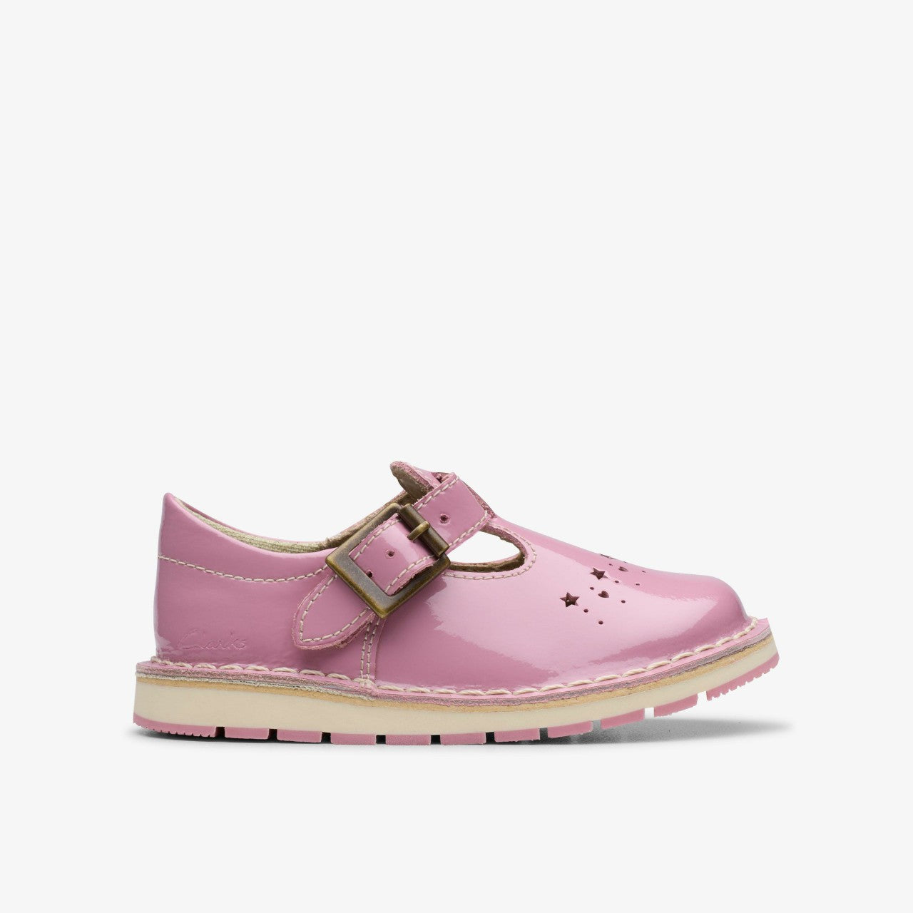 Joyful Skip Toddler Pink Patent Clarks Kids