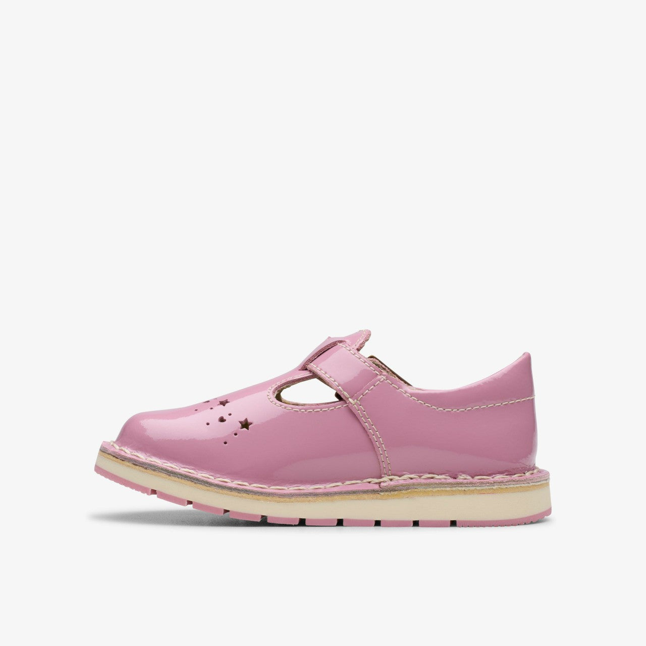 Joyful Skip Toddler Pink Patent Clarks Kids