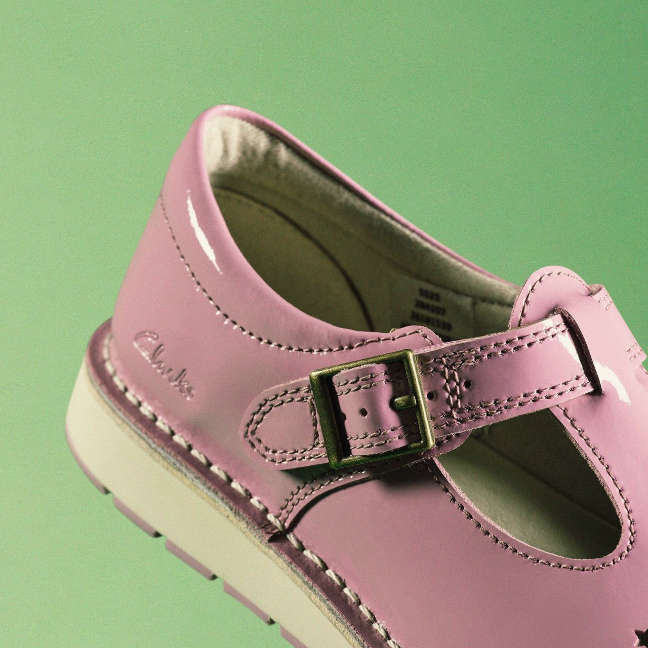 Joyful Skip Kid Pink Patent Clarks Kids
