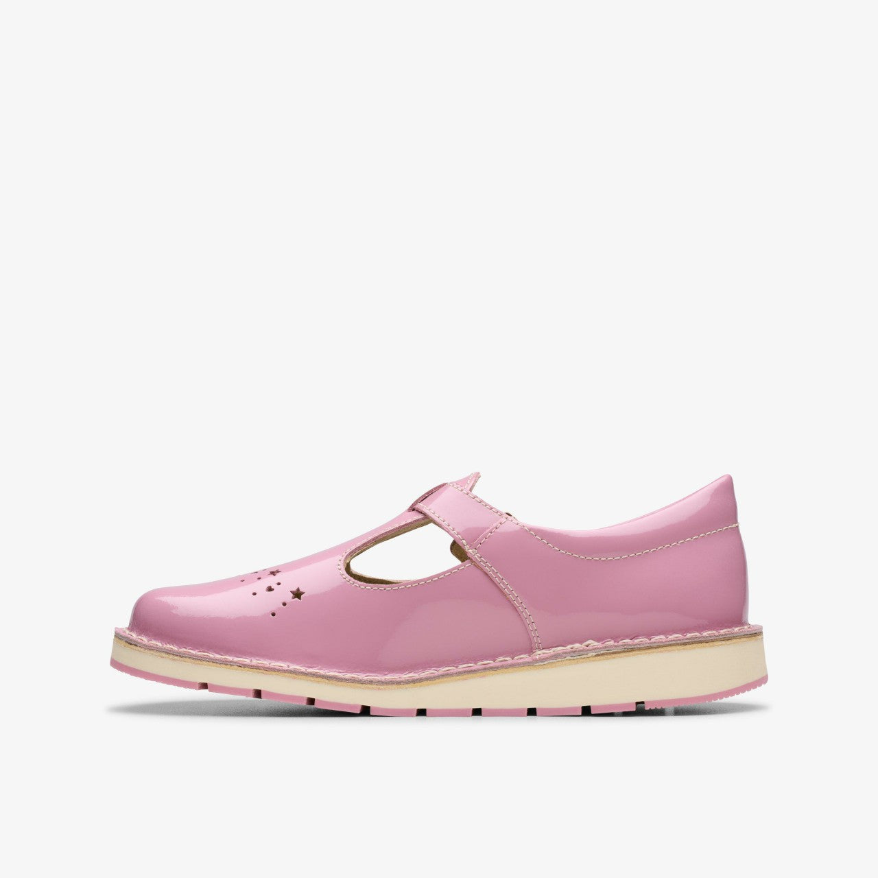 Joyful Skip Kid Pink Patent Clarks Kids