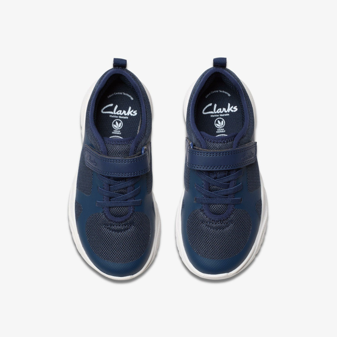 Feather Ath Kid Navy Clarks Kids