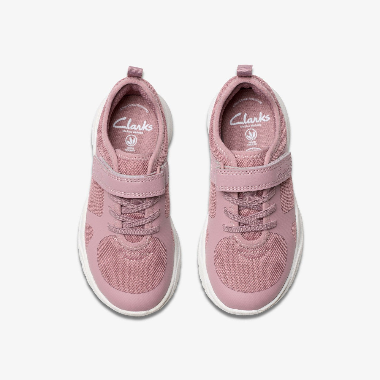 Feather Ath Kid Dusty Pink Clarks Kids