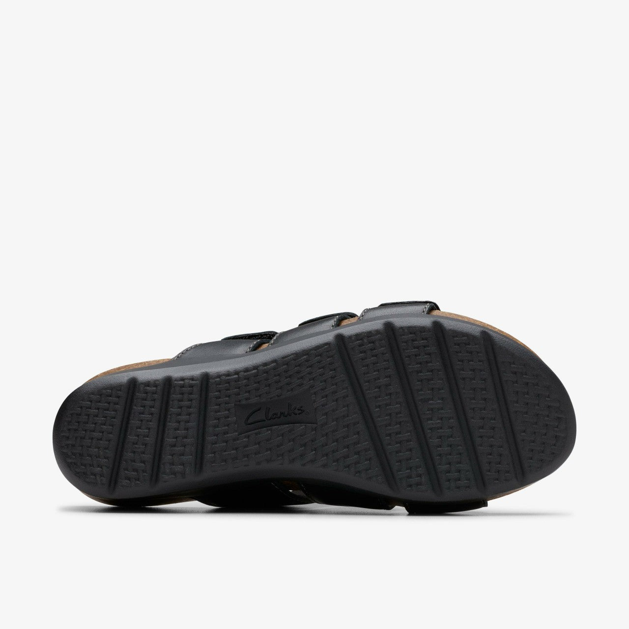 Calenne Lily Black Leather Clarks Women
