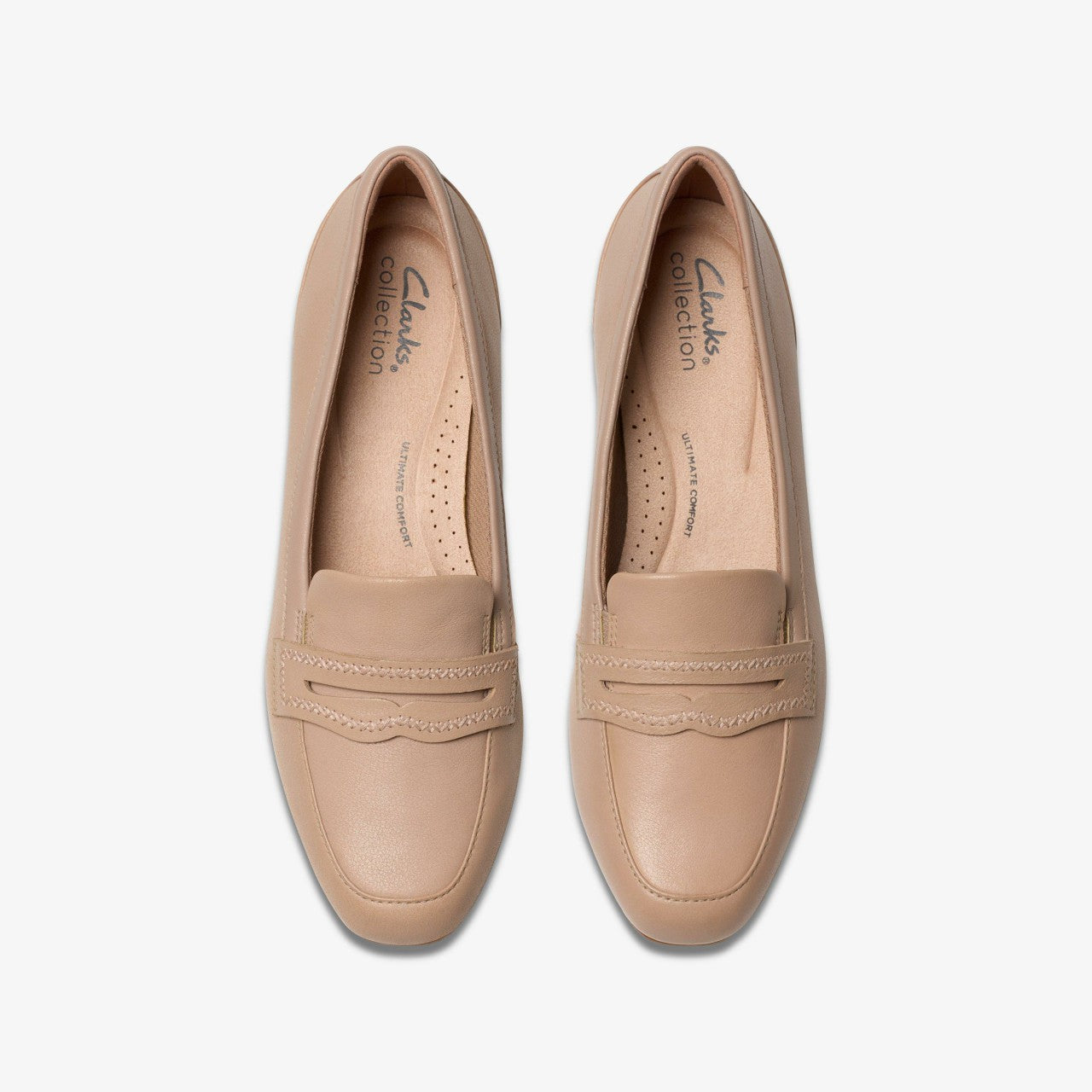 Juliet Top Beige Leather Clarks Women